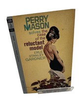 Perry Mason Case Reluctant Model Erle Stanley Gardner 1st Print Nov 1963 Pocket