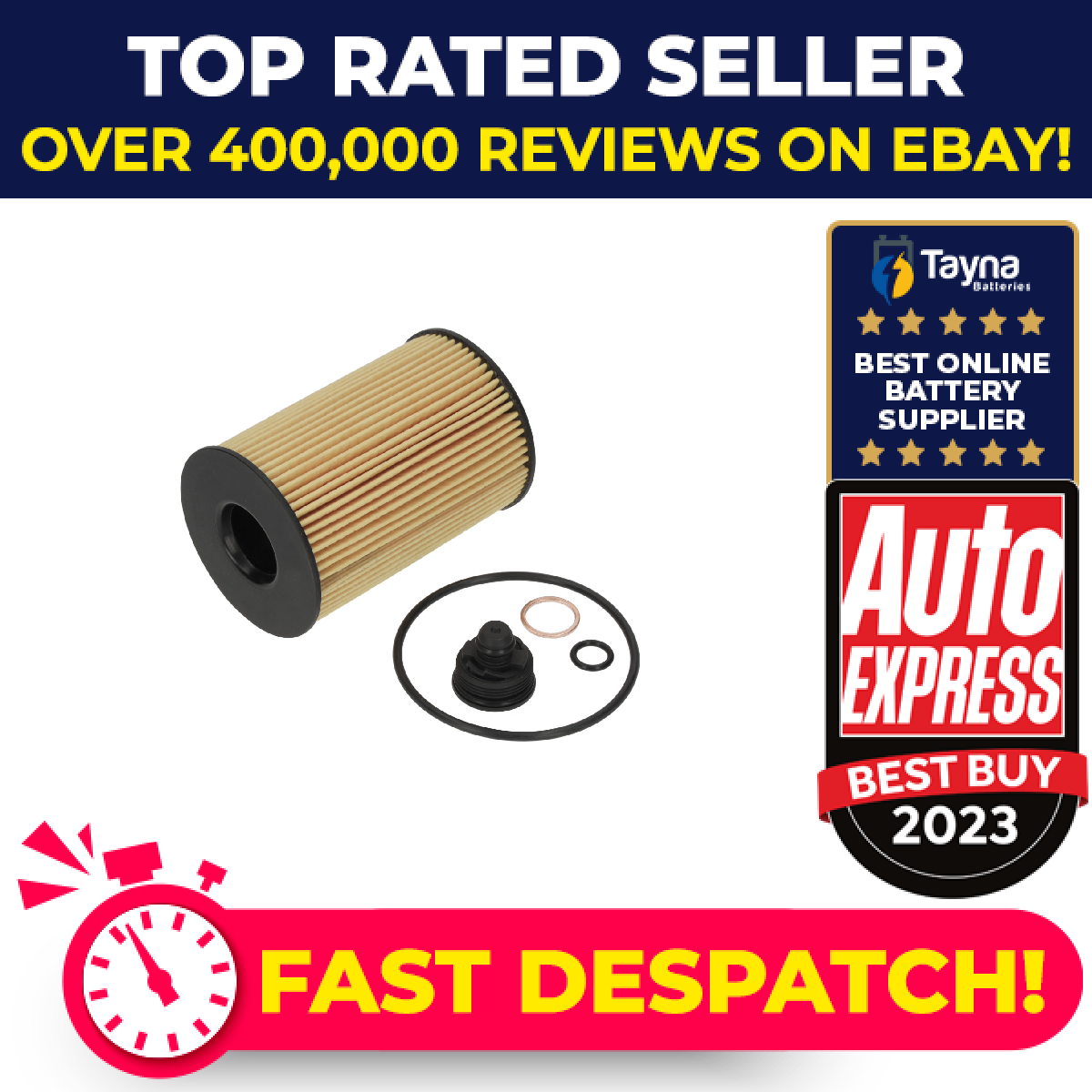 Oil Filter fits BMW XM G09 4.4 2022 on S68B44A 11425A33C42 11425A33C43 Febi New