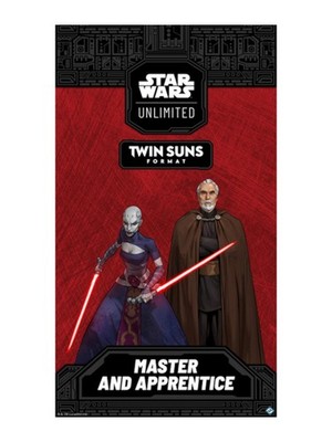 Asmodee   Star Wars: Unlimited TCG   Master and Apprentice: Count Dooku and Asaj