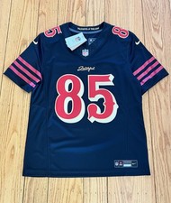 NWT 2025 Rivalries Collection SF 49ers George  Kittle Black Jersey Size Medium