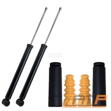 2x STOßDÄMPFER GAS +PROTECTION-KIT HINTEN FÜR VW BORA 1J VARIANT KOMBI 99-05