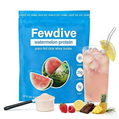 Clear Whey Isolate Protein Power + CollagenProtein Blend I Grass Fed Protein