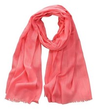 Women's bamboo cotton Scarves Light Soft Fashion Solid Scarf Watermelon Red