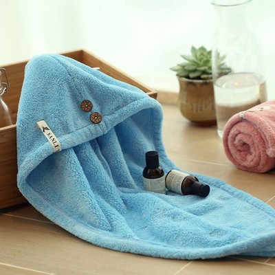 Magic Microfiber Hair Quick Drying Dryer Towel Bath Wrap Hat Fast Dry Cap Turban