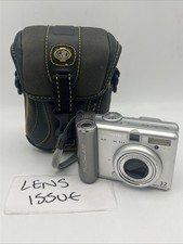 LENS ISSUE - Canon PowerShot A70 w/ Case - FOR PARTS OR REPAIR ONLY