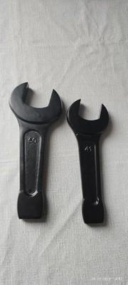 Beschaffungskarte 50 mm 41 mm Einzelmaulschlüssel, High Carbon Stahl (schwarz)