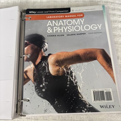 Laboratory Manual for Anatomy and Physiology, 6e Loose-Leaf Print Co - VERY GOOD
