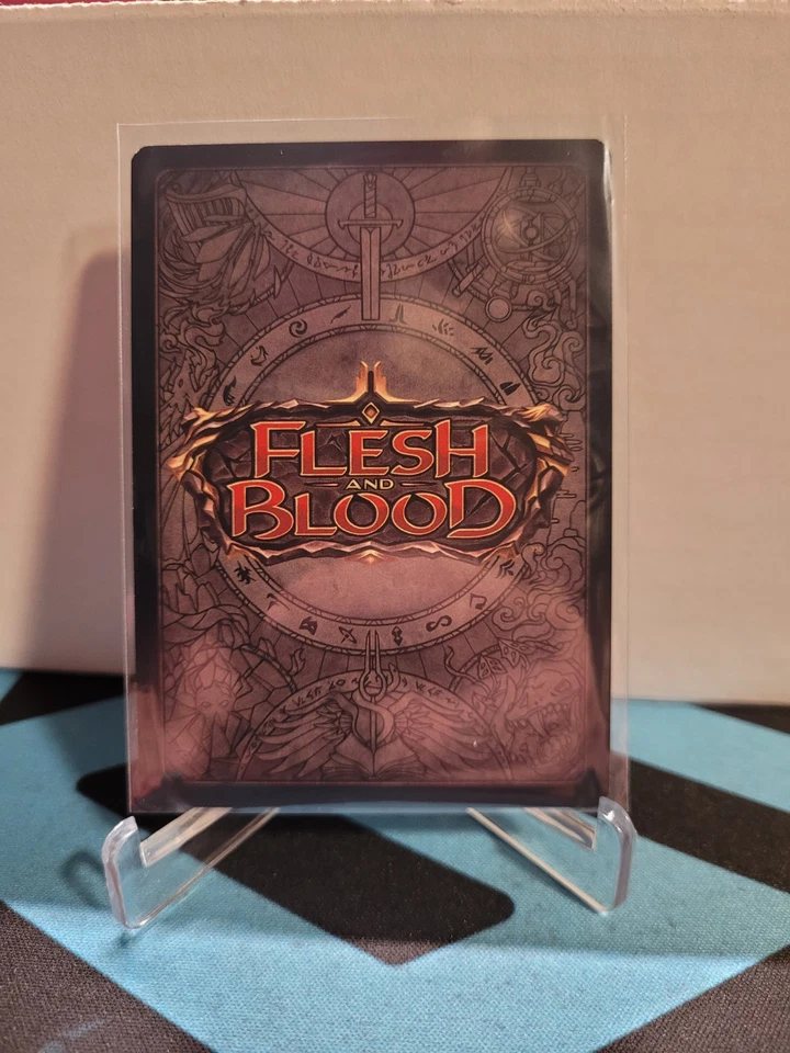 Flesh and Blood FAB Command and Conquer NM SPANISH HP1 BLACK LABEL  - Image 2 of 2