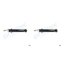 2X Proflex Gasdruck StoßDÄMpfer Vorne Links+Rechts Passend FüR Peugeot 407
