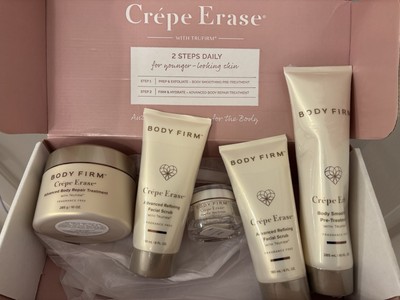 Crepe Erase Treatment  - Complete 4 piece Set + Extra Facial Scrub 
