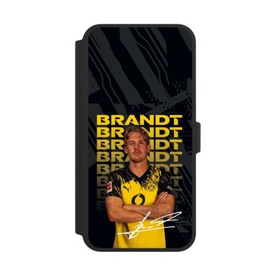 Klapphülle für Apple iPhone 16 Pro Max BVB Borussia Dortmund Julian Brandt