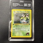 2000 Pokemon Gym Challenge 1st Edition Tag 10 Erika’s Venusaur