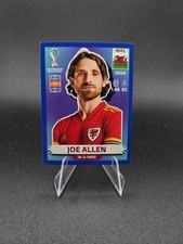 2022 Panini FIFA World Cup Qatar Sticker Blue Joe Allen #WAL12
