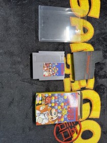 Dr. Mario (Nintendo NES, 1990) - No Manual Game Cartridge with Box Sleeve Case