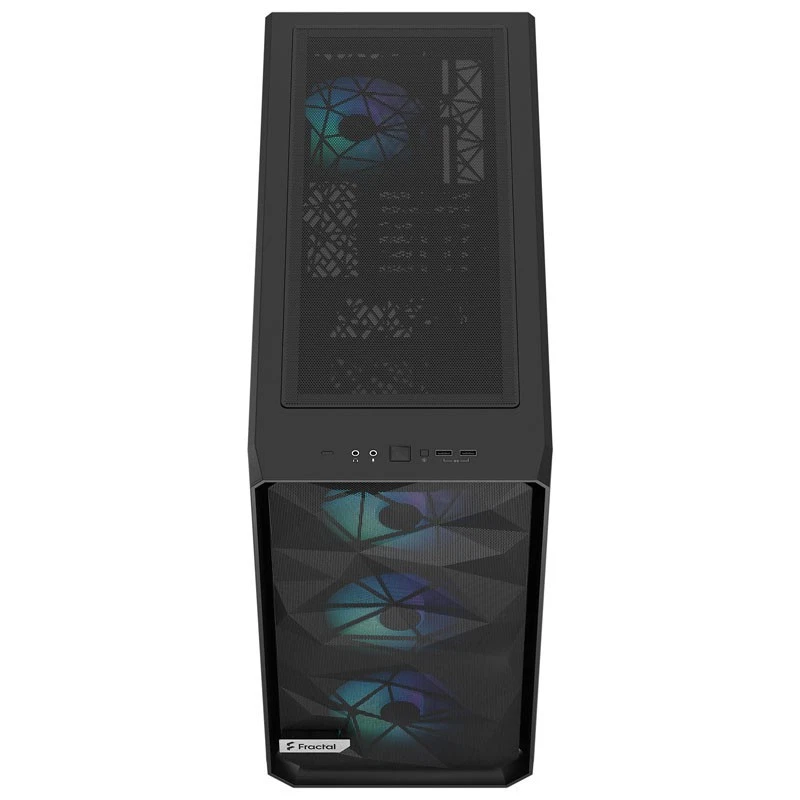 Fractal Design Meshify 2 Lite PC Nero ATX EATX micro ATX FD-C-MEL2A-05 - Immagine 4 di 4