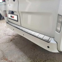 Ladekantenschutz StoßStangenschutz FüR Opel Vivaro B 2014-2019 Edelstahl Chrom