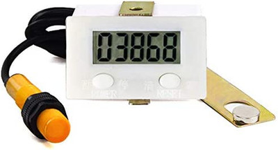 DIGITEN LCD Digital 0-99999 Counter 5 Digit plus up Gauge + Proximity Switch Sen