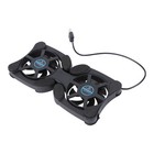  Portable Foldable Laptop Cooler USB Cooler 2 Fans Computer Stand Notebook