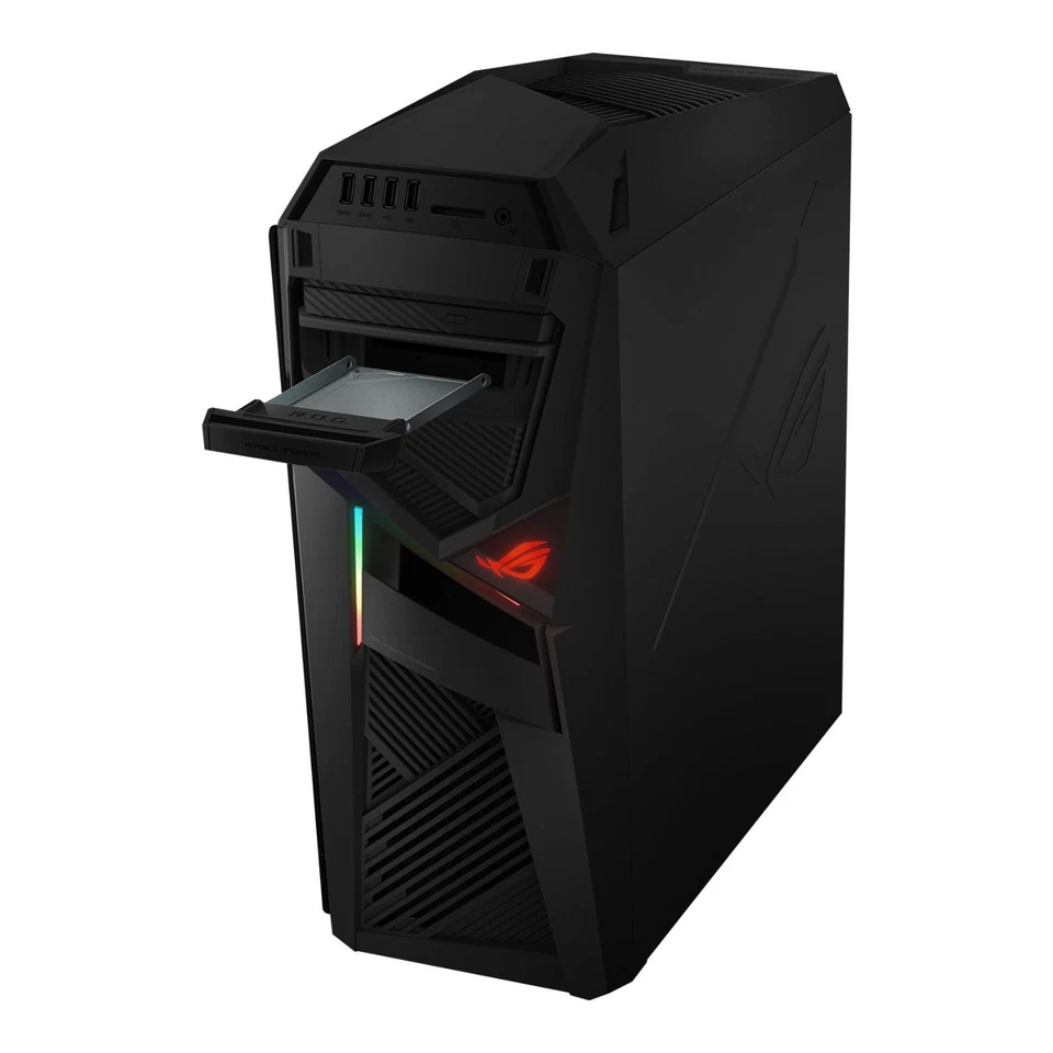 ASUS ROG Strix GL12CX-B5 Intel i5-9400F 8GB 1TB HDD+256GB SSD GTX 1660 Ti W10H - Image 3 of 4