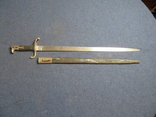 WWI IMPERIAL GERMAN MODEL 1871 MAUSER JAGER “WALKING OUT” DRESS BAYONET