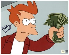 Billy West Signed 8x10 Photo Futurama Fry Autographed Zobie COA