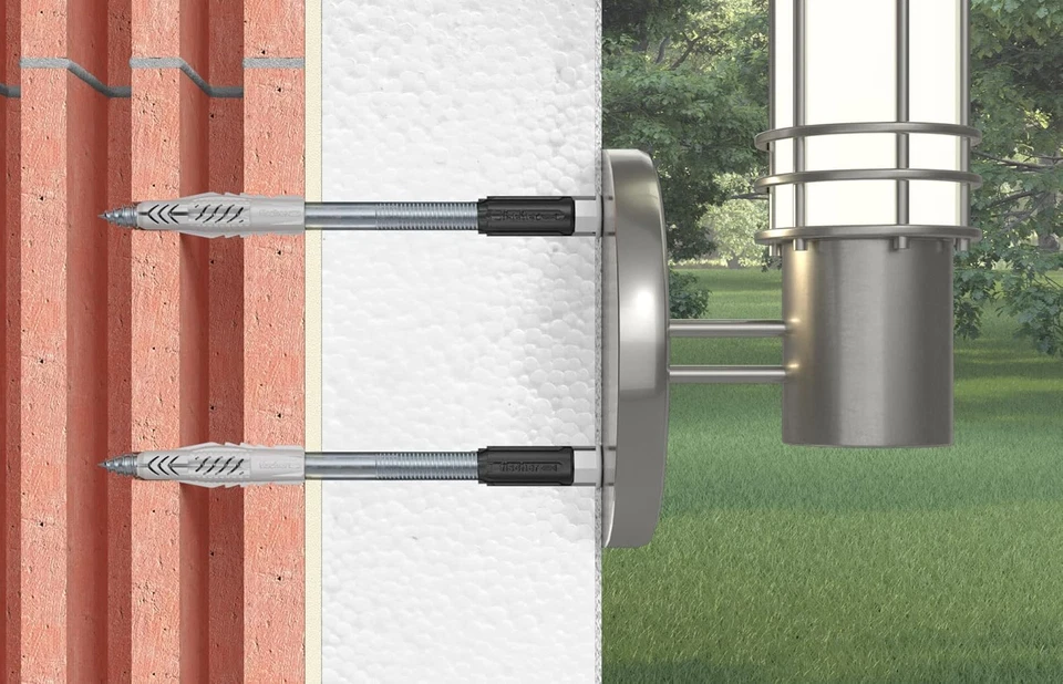 Thermax 8/120 M6 Tasselli per Fissaggio Su Cappotto Isolante, 2 Pz, 45682, Multi - Immagine 4 di 4