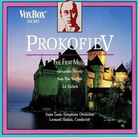 Audio Cd - Sergei Prokofiev - The Film Music - Vox Classics -D- Neu