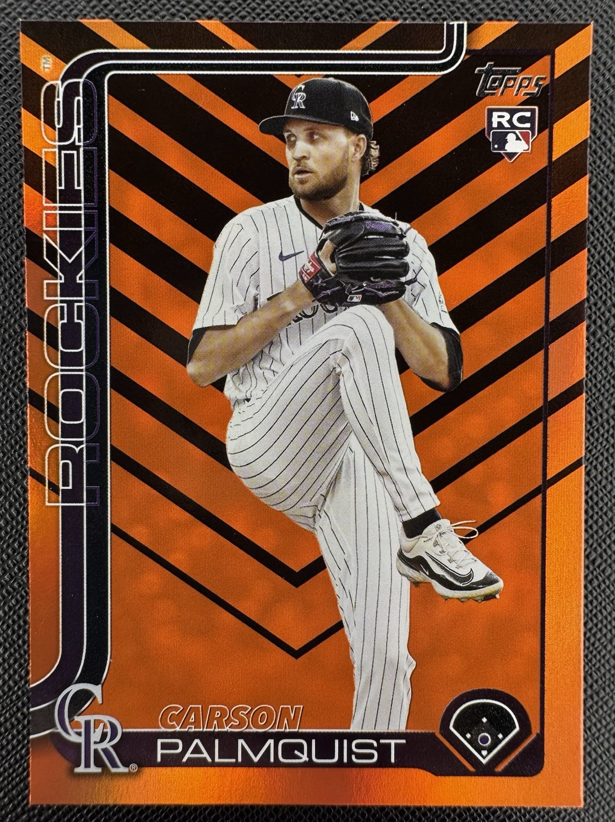 2025 Topps Update - Carson Palmquist (RC) Orange Foil Parallel #US321
