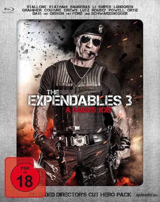 The Expendables 3 - A Man's Job - kein Feuerzeug, FSK18 - Blu-Ray