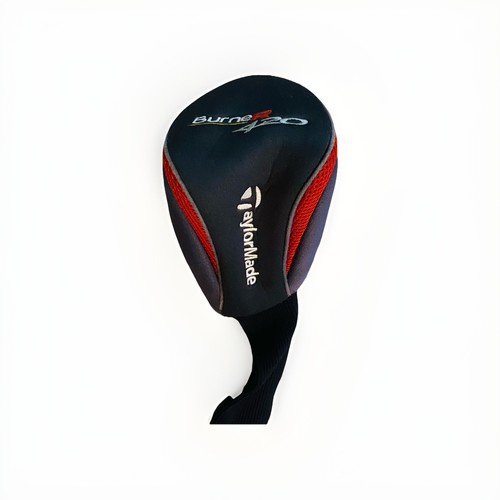 Taylor Made Burner R 420 Driver Head Cover Black Red Gray Golf - Picture 3 of 6