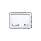 New in Box - Mariposa Beaded White 4x6 Frame