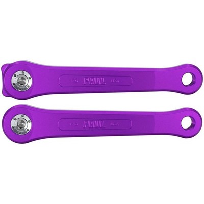 Paul Component Engineering 100% Pure Paul Crankset - 170mm, Purple 4170JISPU
