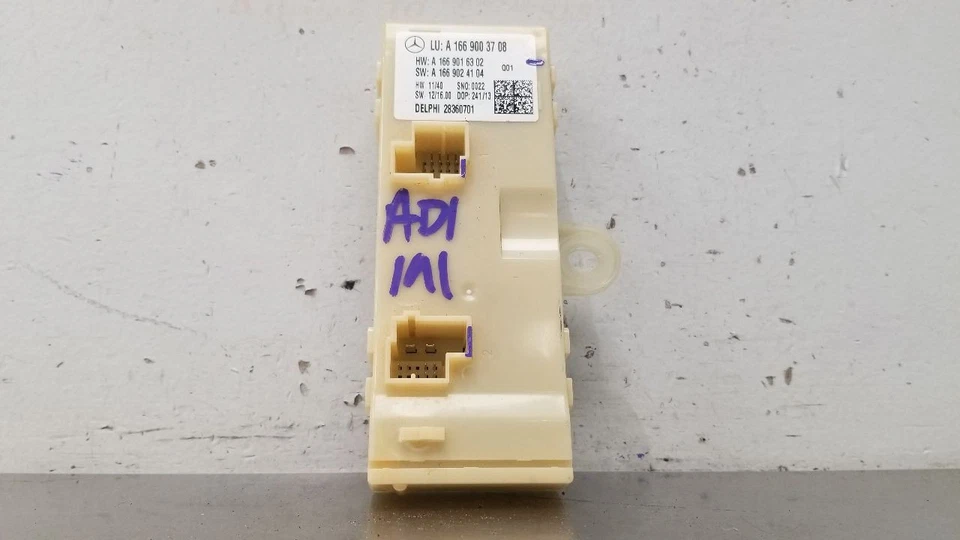 14 MÓDULO DE CONTROL DE CIERRE DE PUERTA LEVADIZA ELÉCTRICA MERCEDES BENZ ML63 AMG X166 1669003708 Foto 4 de 4