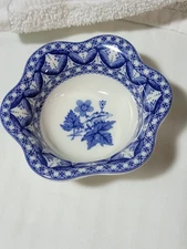 Spode Geranium Salt or Ring Bowl  3"  - MORE SPODE in my store