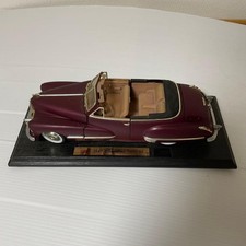 Anson 1947 Cadillac Series 62 118 Diecast Model Car Purple Open Car Openable