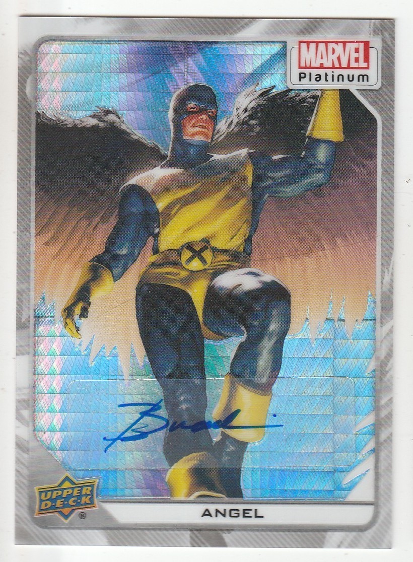 2023 MARVEL PLATINUM * WHITE RAINBOW AUTO * ANGEL * #06/10 !!!