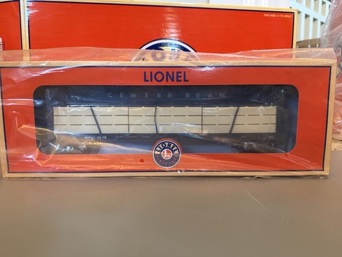LIONEL 2043083 O WESTERN PACIFIC #1420 - COCHE PLANO DE VIGA CENTRAL NUEVO EN CAJA | Condition: New