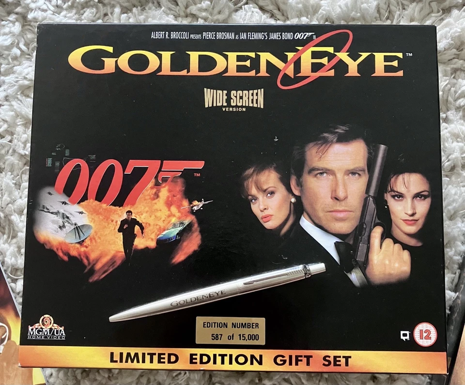 James Bond 007 GoldenEye Complete Ltd Edt Box Gift Set 587/15000 inc Parker Pen - Image 2 of 4