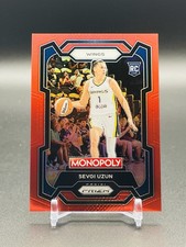 2024 Prizm Monopoly WNBA - Red Prizm #22 Sevgi Uzun (RC) /99