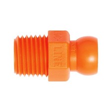 LOC-LINE 49426 Nozzle,Connector,1/4 In.,PK50 5HK21