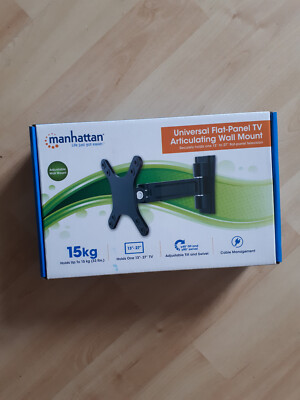 Manhattan Universal Flat-Panel TV Ultra Slim Wall Mount Monitor Wandhalterung
