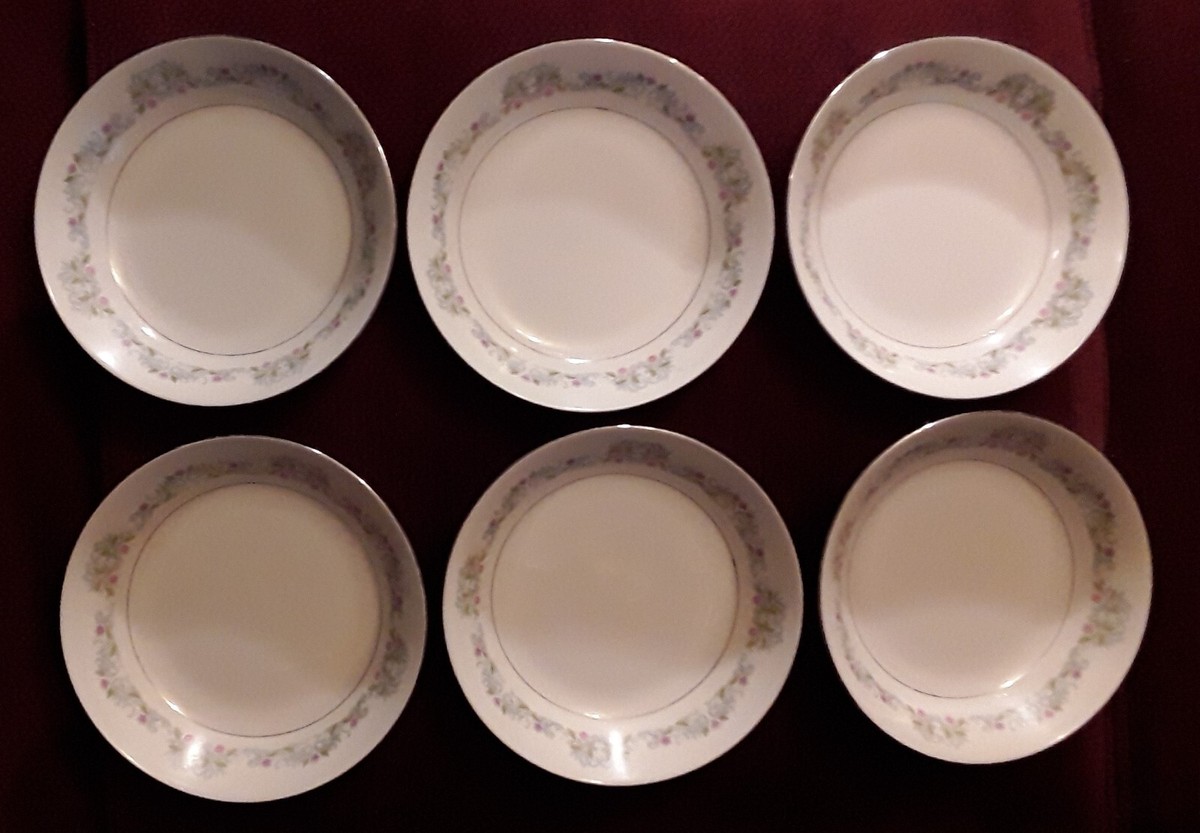 Vtg Crown Ming Fine China 1112 Windsor Jian Shiang 40 Piece Set