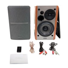 Edifier R1280T 2.0 Powered Bookshelf Speakers Dual RCA Input - Wooden Enclosure