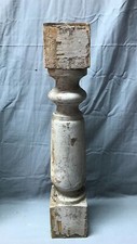1 balaustre de porche de husillo gris 4x21 arquitectónico de colección antiguo más disponible 1406-22B