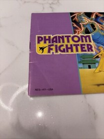 Nintendo NES Phantom Fighter Manual Only 