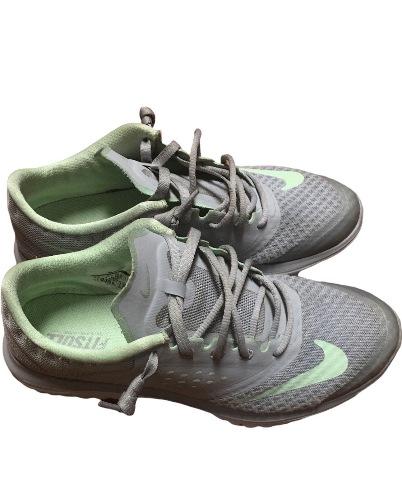 Nike FS Lite Run 2 684667-012 Gray Green Lace Up Running Shoes Womens Size 7.5 thumbnail 3