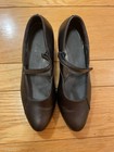 Naot Mary Jane Pumps, EU 38  US 7, Gray Leather,  2 “ Heel, Adjustable Strap — photo 4