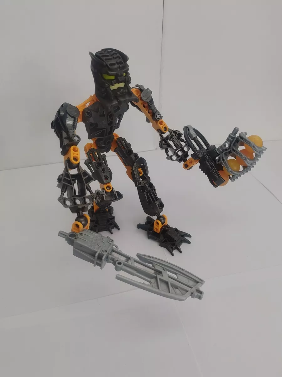 LEGO 8730 Toa Hewkii BIONICLE Inika Light up Laser Axe Zamor