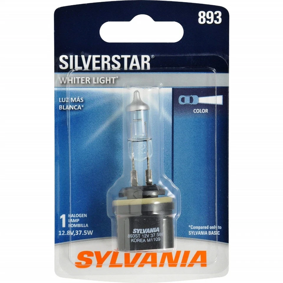 Sylvania Silverstar 893 H27 37.5W Dos Bombillas Luz Antiniebla Repuesto Actualización Lámpara Foto 2 de 4