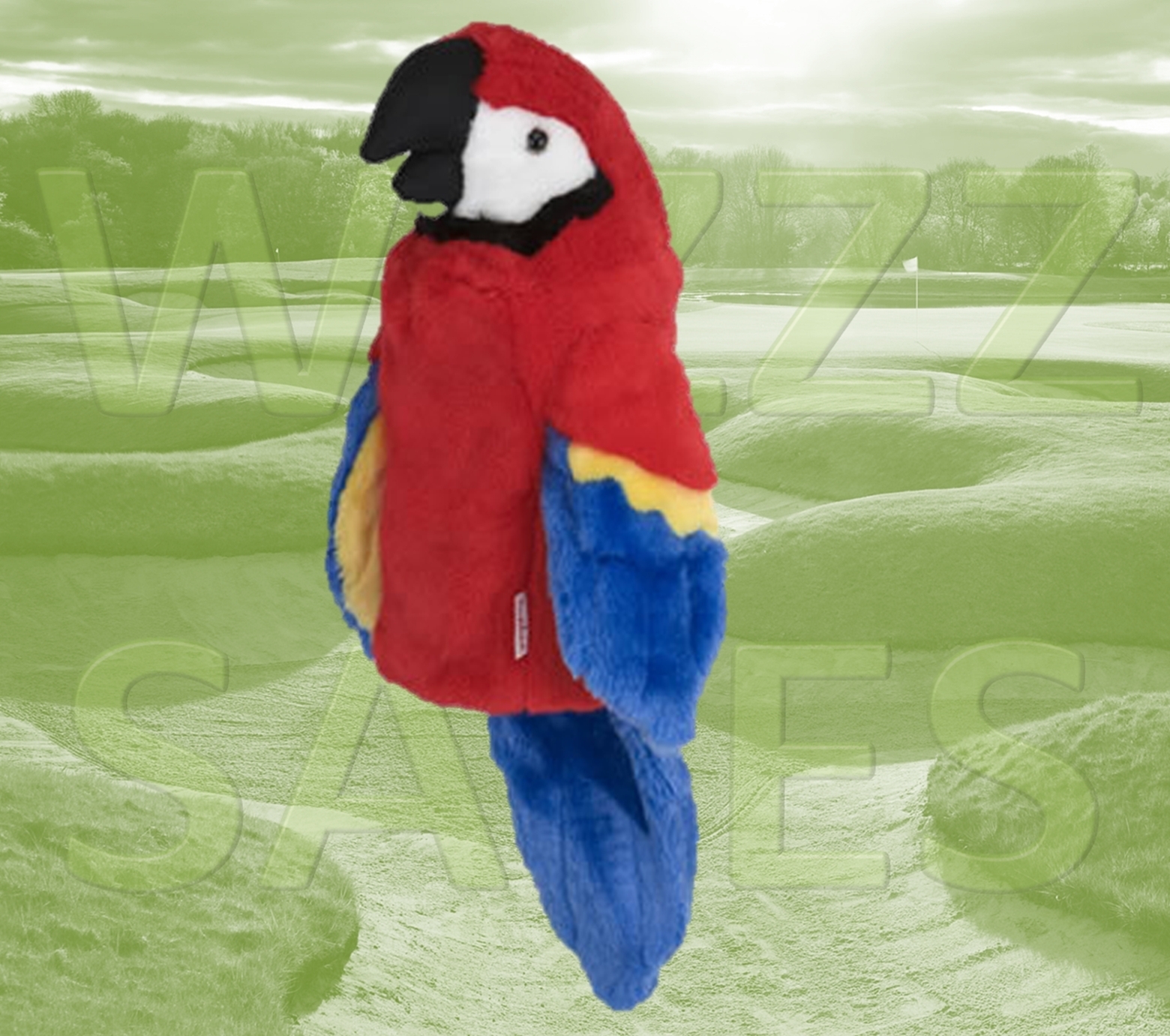 Blue Tailed Parrot Daphne's Large Golf Club Driver 1 Wood Headcover